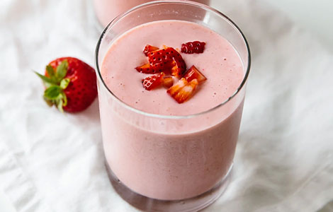 Strawberry & Banana Smoothie 